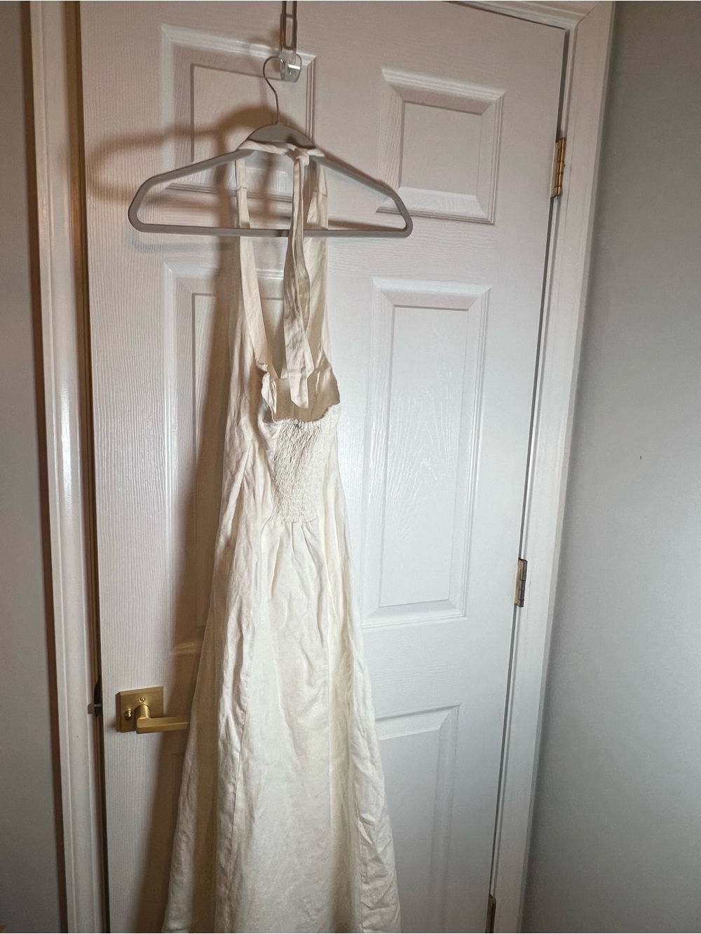 FAITHFULL THE BRAND Marie Midi Dress in White - Picture 5 of 7